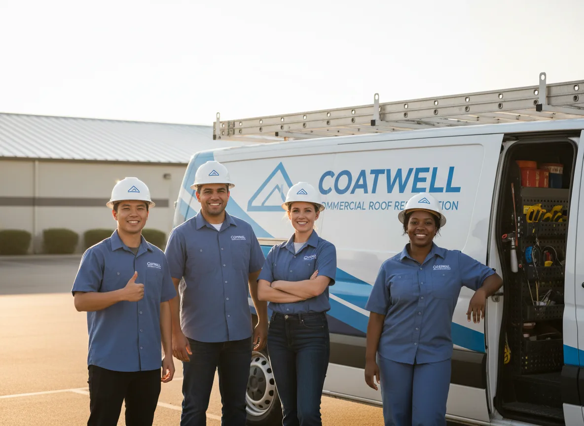 Commercial roof coating company in Beecher City, IL